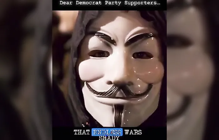 'Dear Democrats...' - Anonymous issues chilling message to leftists