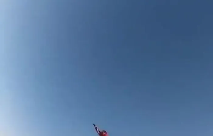Plane explodes during skydiving trip, caught on video