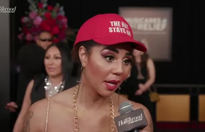 'I love to see rapists, human traffickers deported' - Joy Villa at the GRAMMYs