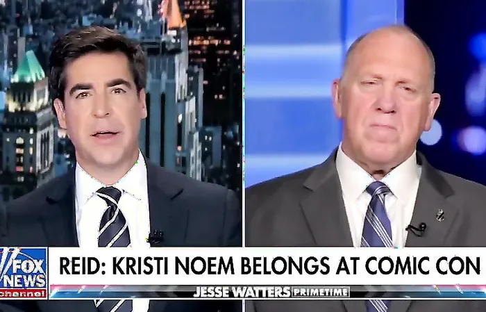 Border Czar Tom Homan said Joy Reid is 'Dumber than a box of rocks'