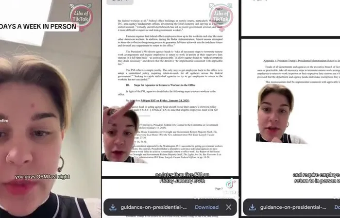 Federal employee FREAKS because Trump makes her GO TO WORK