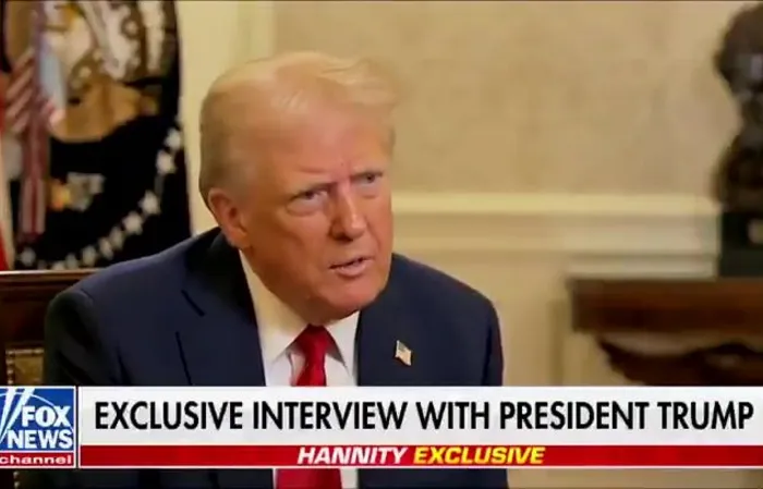'I don't care' - Trump had to put Sean Hannity in his place for a second