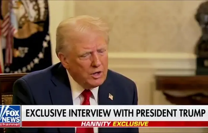'I don't care' - Trump had to put Sean Hannity in his place for a second