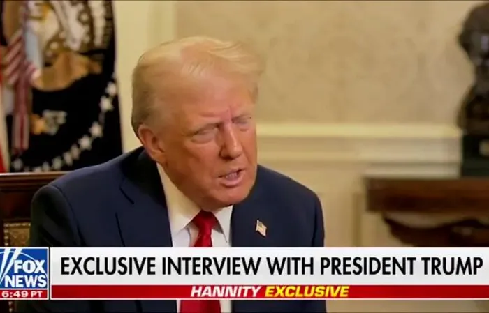 'I don't care' - Trump had to put Sean Hannity in his place for a second