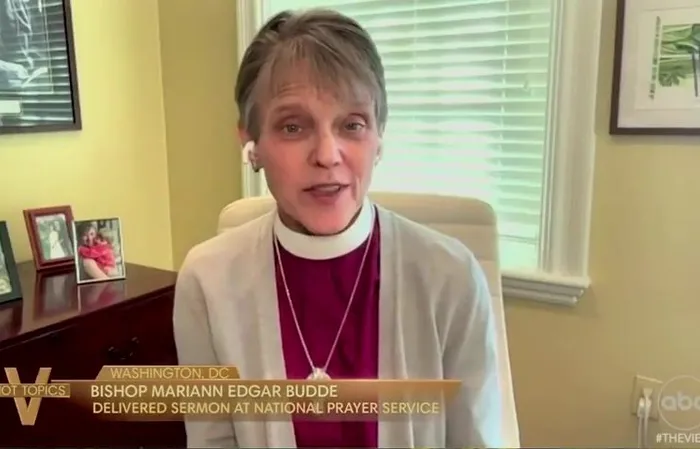 WOKE Bishop Mariann Budde goes on The View, tried blaming Trump