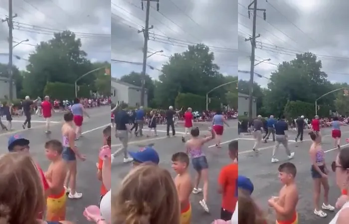 Watch this kid DRILL a politician with a water balloon