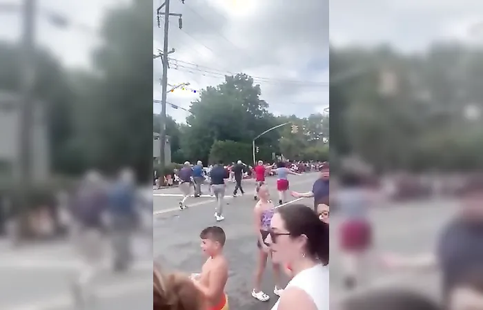 Watch this kid DRILL a politician with a water balloon