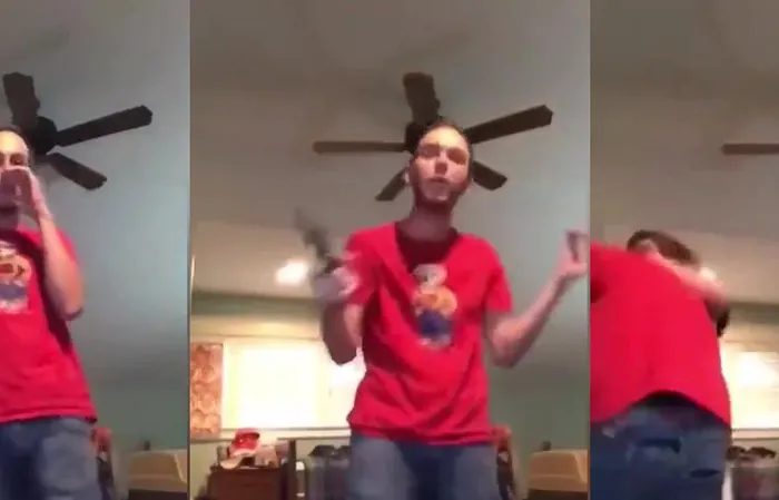 Pretending to be gangster goes wrong
