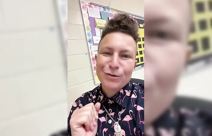 Teacher makes a video about student's fake pronouns