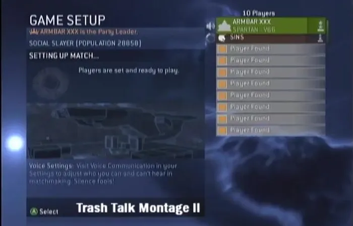 Halo 3 game lobby in 2007 brings back so many memories