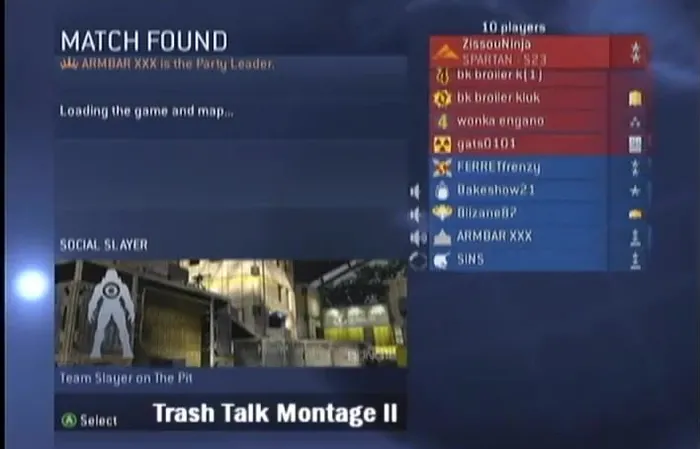 Halo 3 game lobby in 2007 brings back so many memories