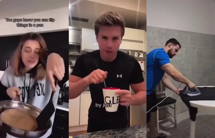 You guys know you can flip stuff in the pan?
