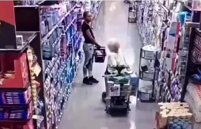 Hoodrat steals from Granny