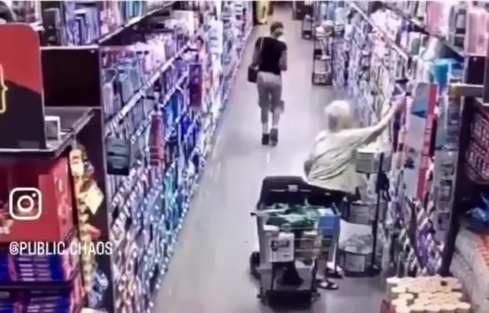 Hoodrat steals from Granny