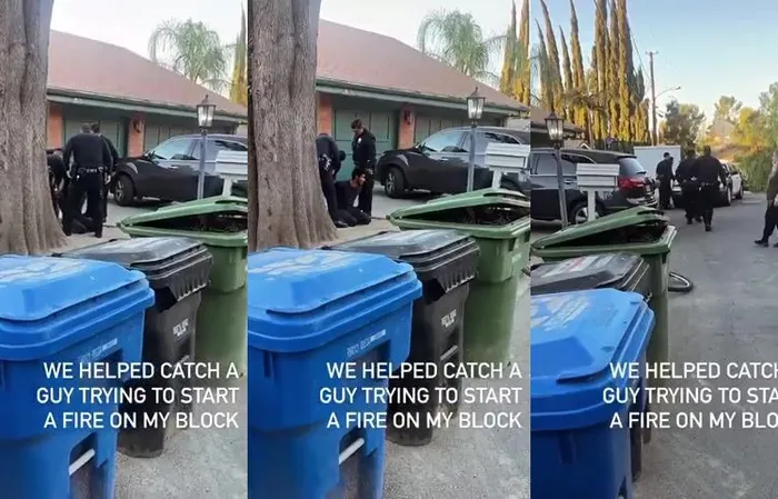 Suspected arsonist arrested in California