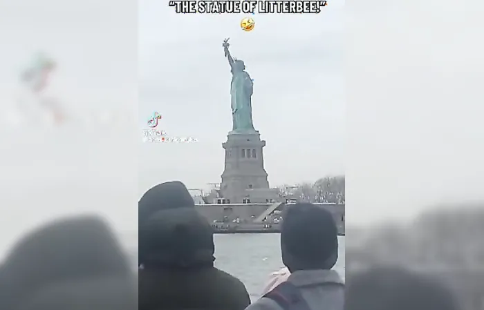 The end of the 'Statue of Litterbee' video is even funnier