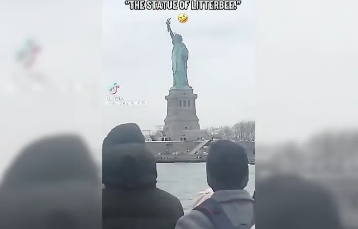 The end of the 'Statue of Litterbee' video is even funnier