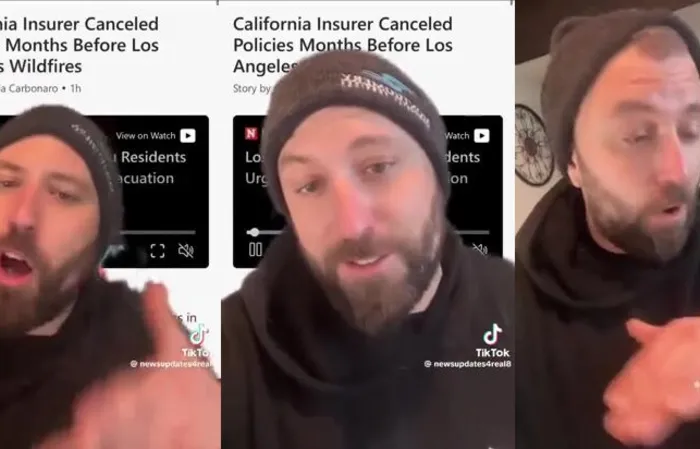 Man claims insurer canceled policies months before wildfires
