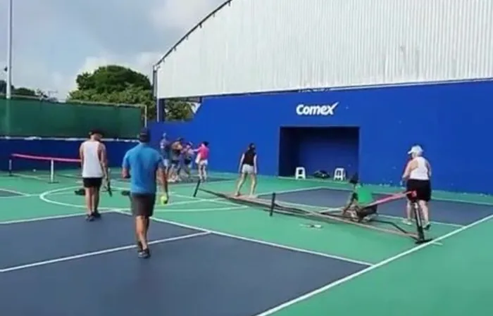 Pickleball player kicked in face, knocked out after match