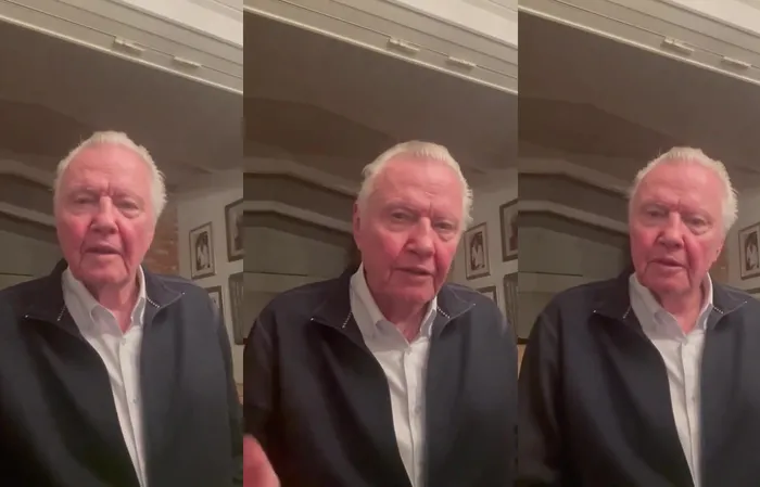 'We all did it, with the grace of God' - Jon Voight has message for America