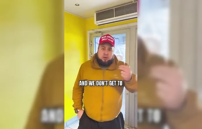 Greenland guy wears MAGA hat, wants Trump to take over