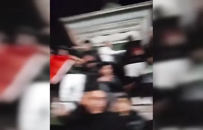 North African asylum seekers chant 'F*ck Italy & f*ck the police'