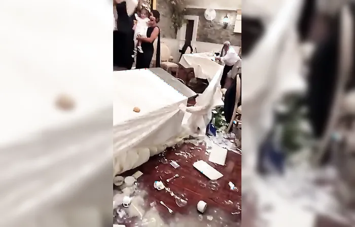 Hilarious moment at an Irish wedding