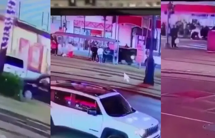 New Orleans suspect Shamsud Din Jabbar drives around police car, then plows into crowd