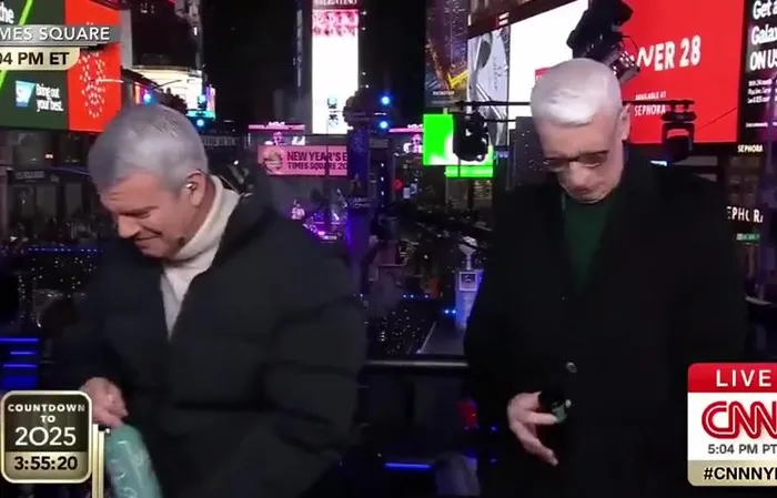 Anderson Cooper and Andy Cohen mocked for CRINGE NYE special