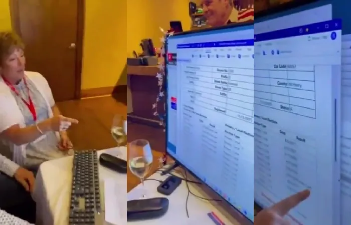 Woman claims she's only voted for president once, but records show otherwise