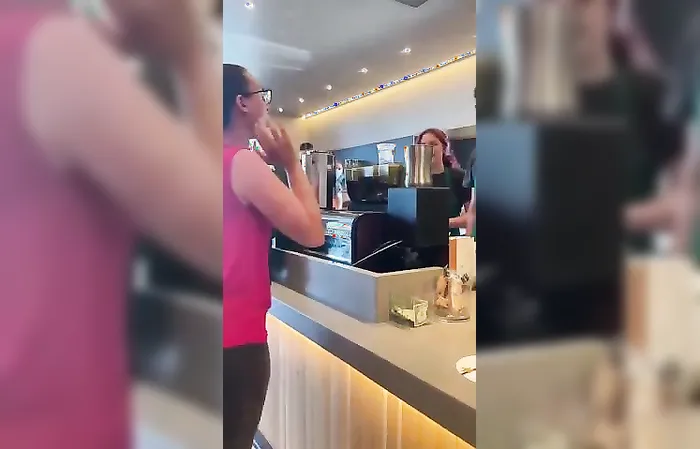 Raging 'Karen' on the prowl