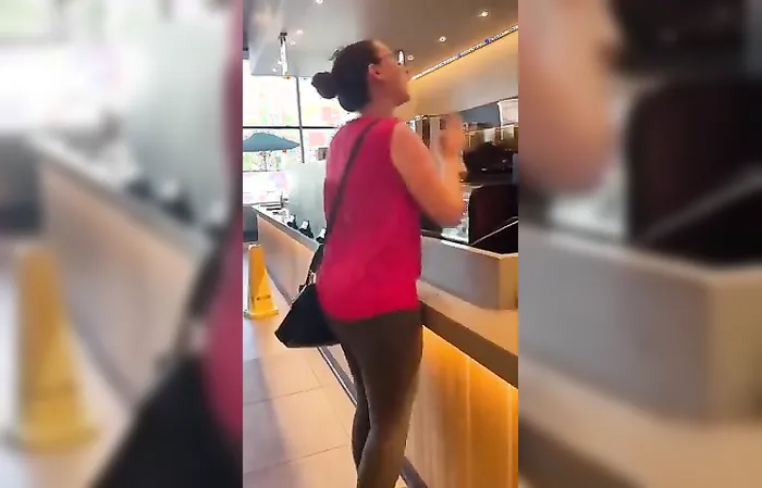 Raging 'Karen' on the prowl