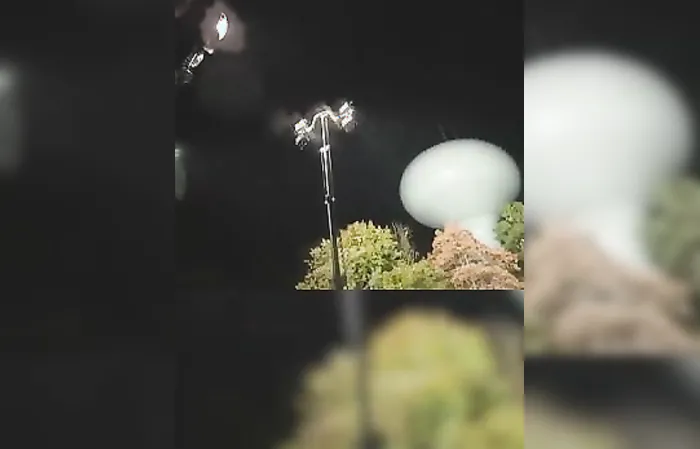 This guy projected a Trump sign on his town's water tower