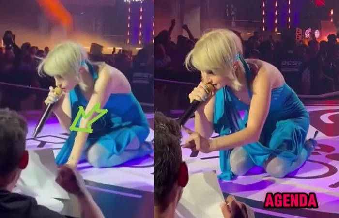 Paramore singer reads SCRIPTED LIE about Project 2025