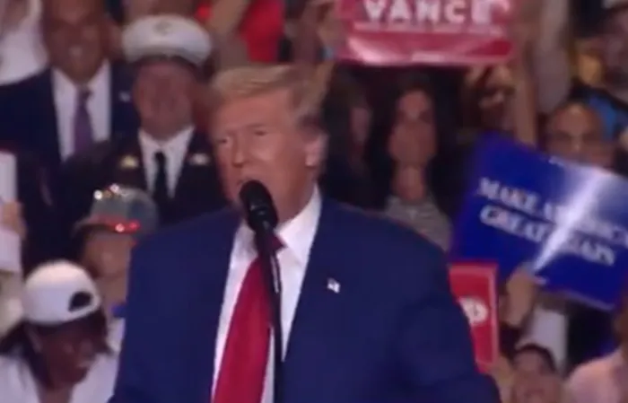 Donald Trump praises "something greater than all of us" on Gutfeld! show