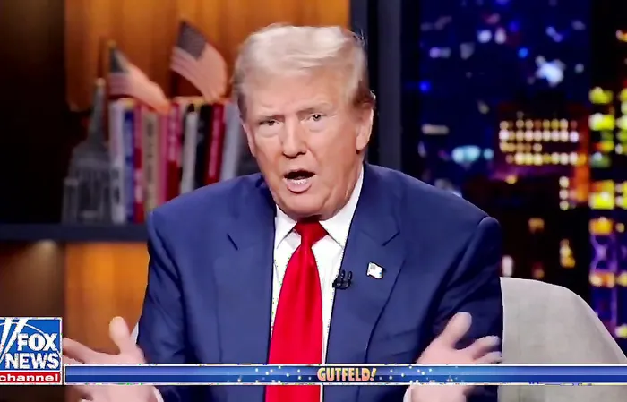 Donald Trump praises "something greater than all of us" on Gutfeld! show