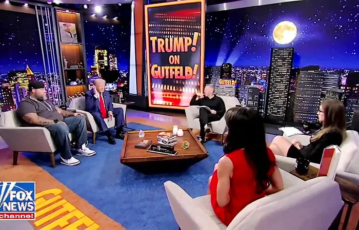 Donald Trump praises "something greater than all of us" on Gutfeld! show