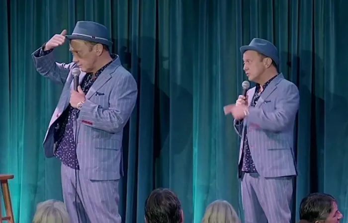 Rob Schneider schools heckler on free speech