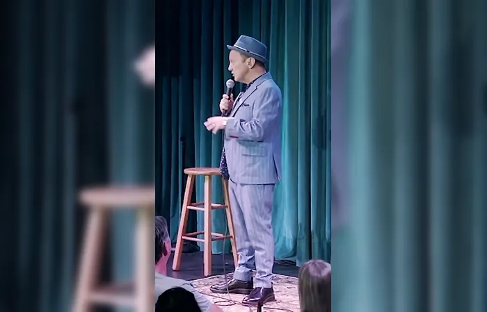 Rob Schneider schools heckler on free speech