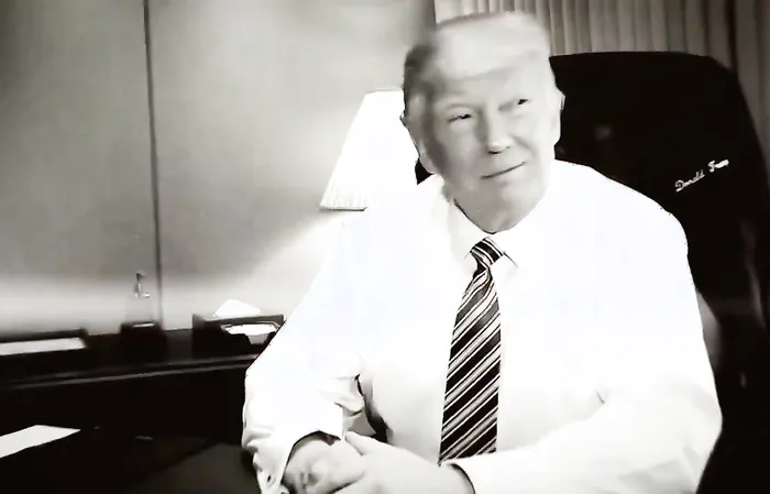 Donald Trump returns, shares video
