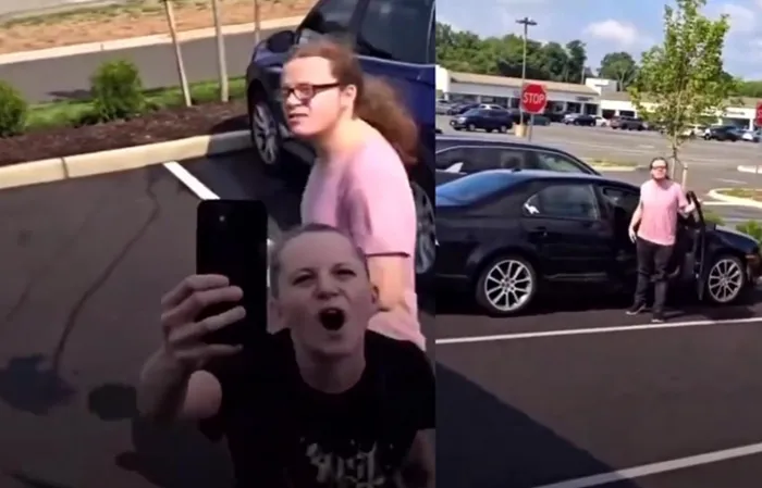Parking lot Karens freak out over Trump decorated RV