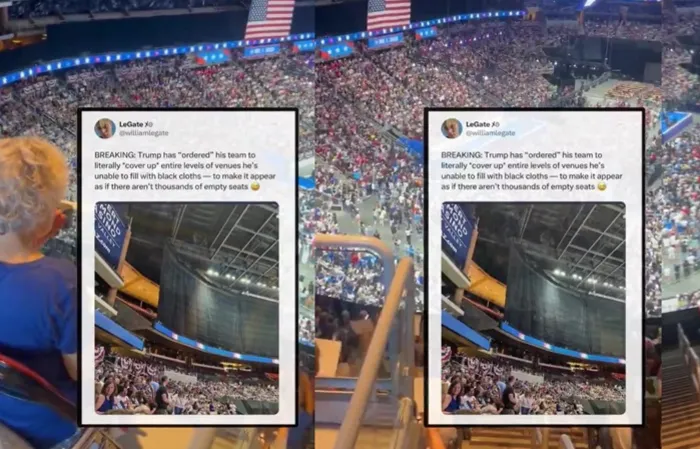 Person mocking Trump made silly mistake