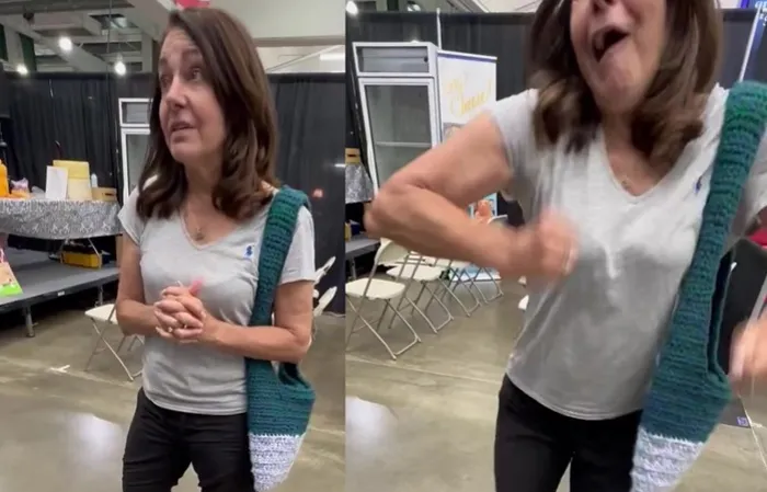 Woman at York State Fair may get a visit from Secret Service after this video