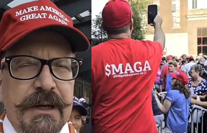 Unreal energy and anticipation at Trump rally - Brick Suit