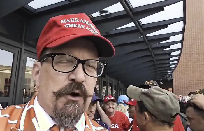 Unreal energy and anticipation at Trump rally - Brick Suit