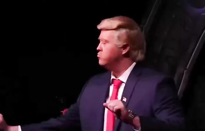 Comedians portray Donald Trump and Joe Biden