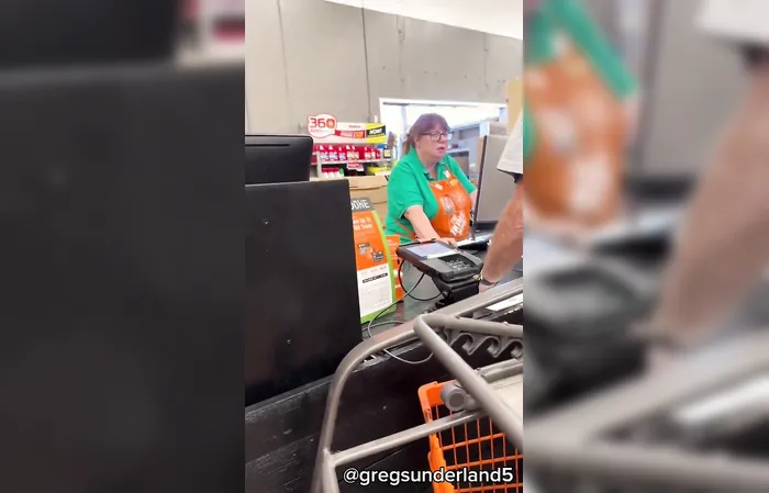 Veteran puts Karen in her place