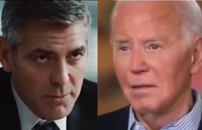 Meme video mocks George Clooney and Joe Biden