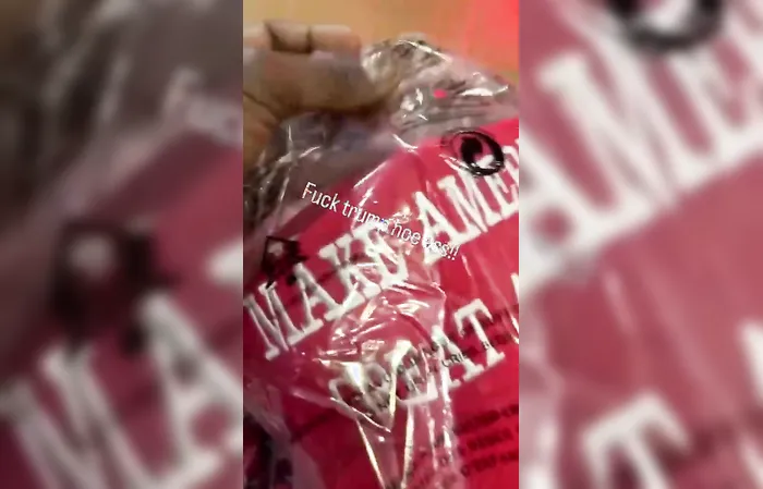 Worker says people WON'T get their Trump hats on her watch
