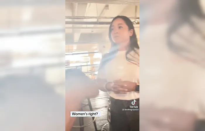 Woman claims family was kicked out for complaining about man in women's restroom